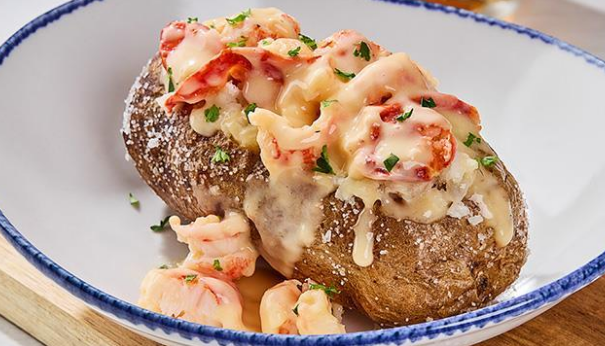 Creamy Lobster Baked Potato, red lobster menu