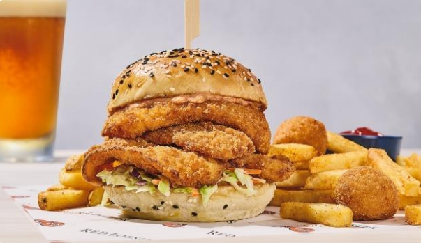 Crunch-Fried Flounder Sandwich red lobster menu