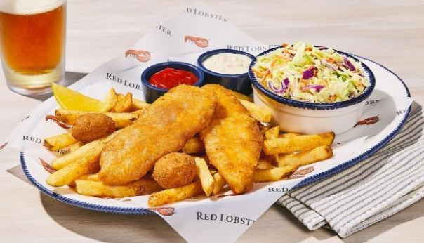 Fish and Chips red lobster menu