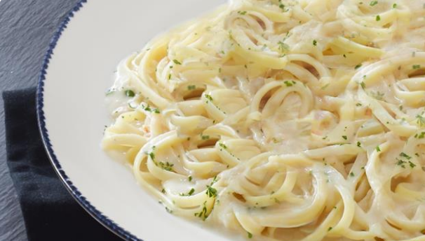 Garlic Linguini Alfredo, red lobster menu