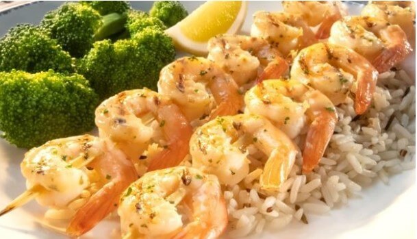 Grilled Shrimp Red lobster menu