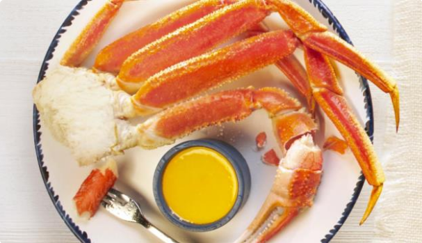 Snow Crab Legs (1/2 pound), red lobster menu