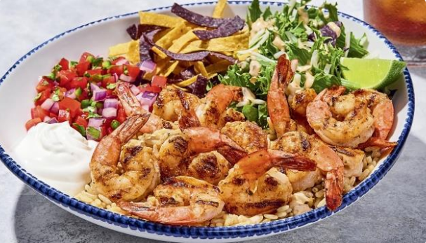 Southwest Shrimp Bowl red lobster menu