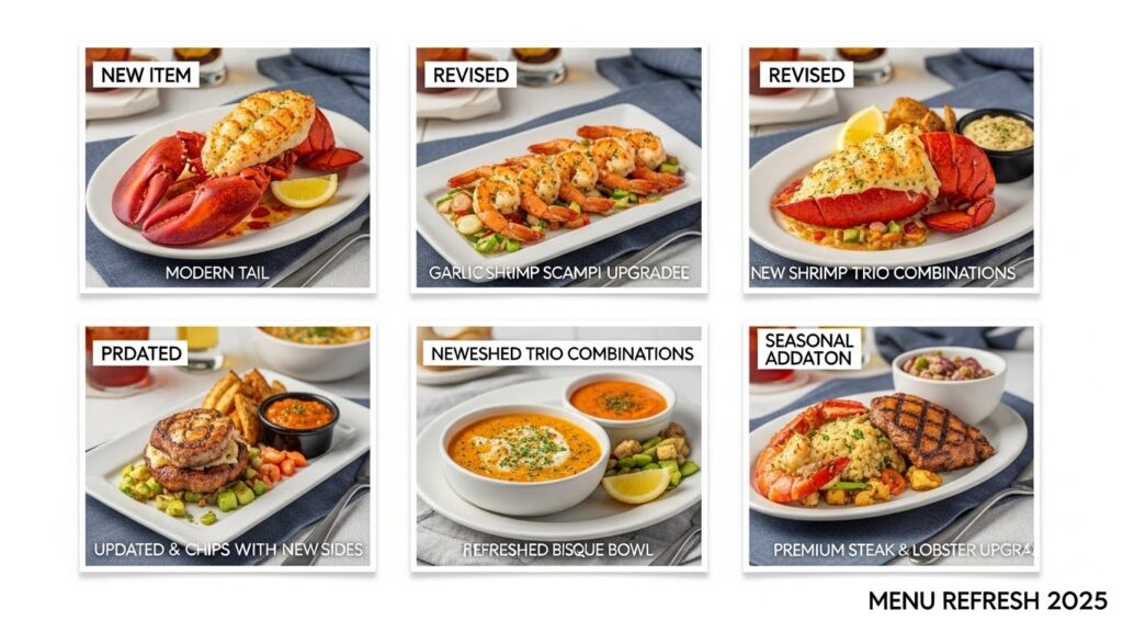 Red Lobster Nostalgic Menu Changes