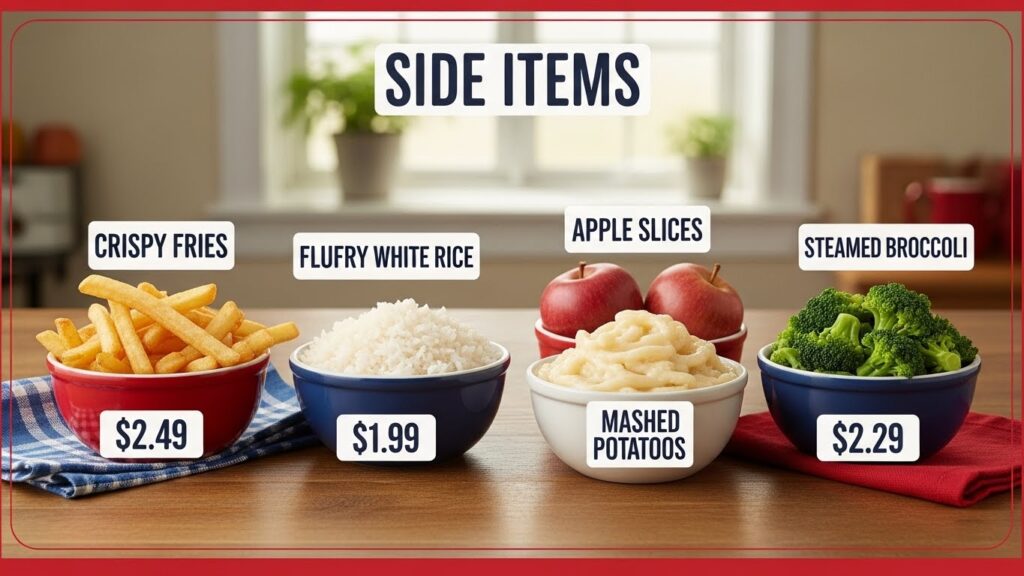 Red Lobster kids menu