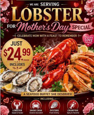 Red Lobster Mother's Day Specials